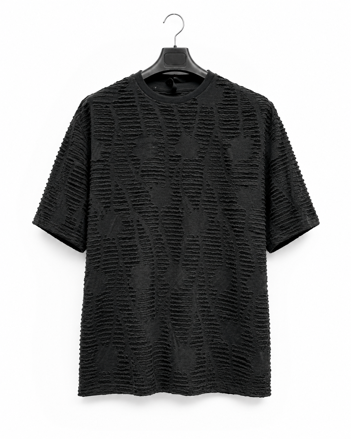 Men's Textured Distressed Drop Tee