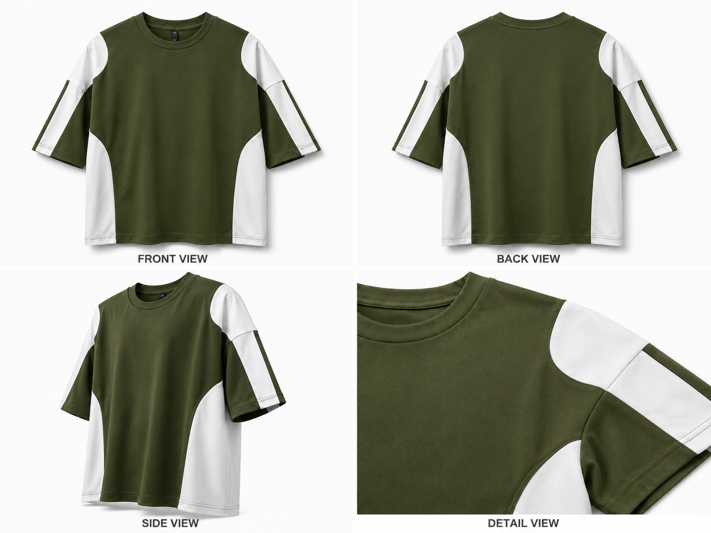 Urban Contrast Drop Tee
