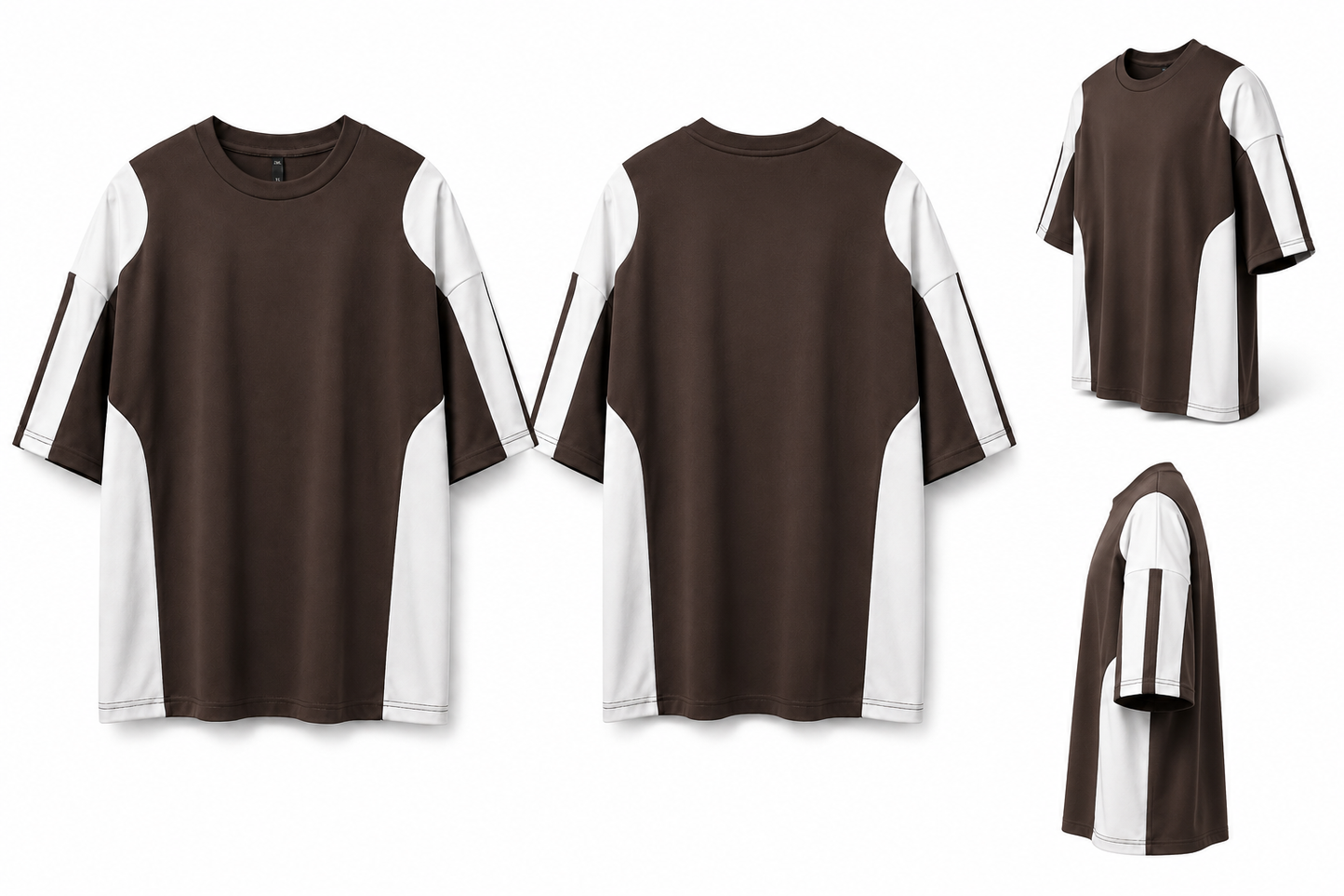 Contrast Core Oversized Tee