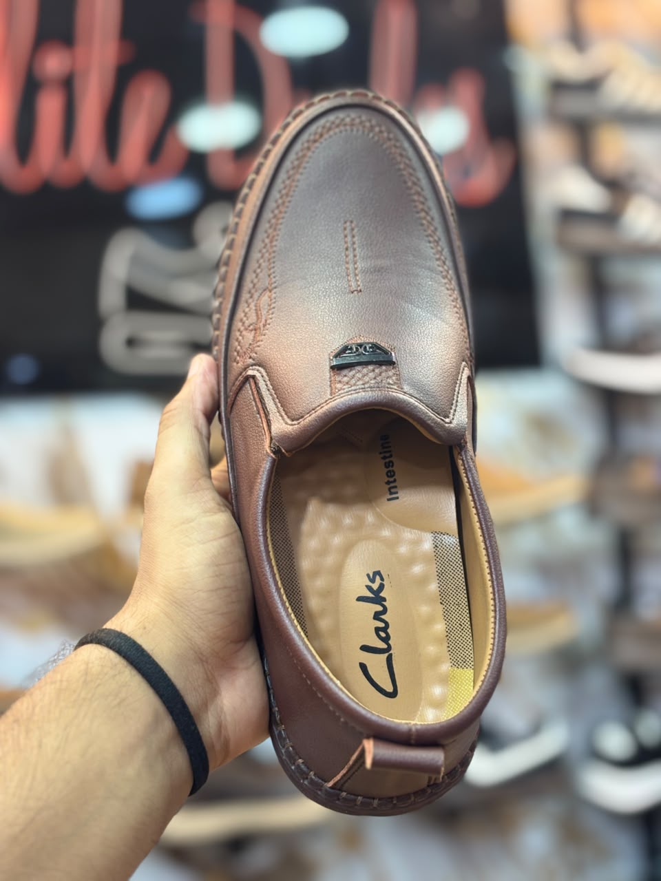Men’s Casual Leather Shoes (Clarks Style)
