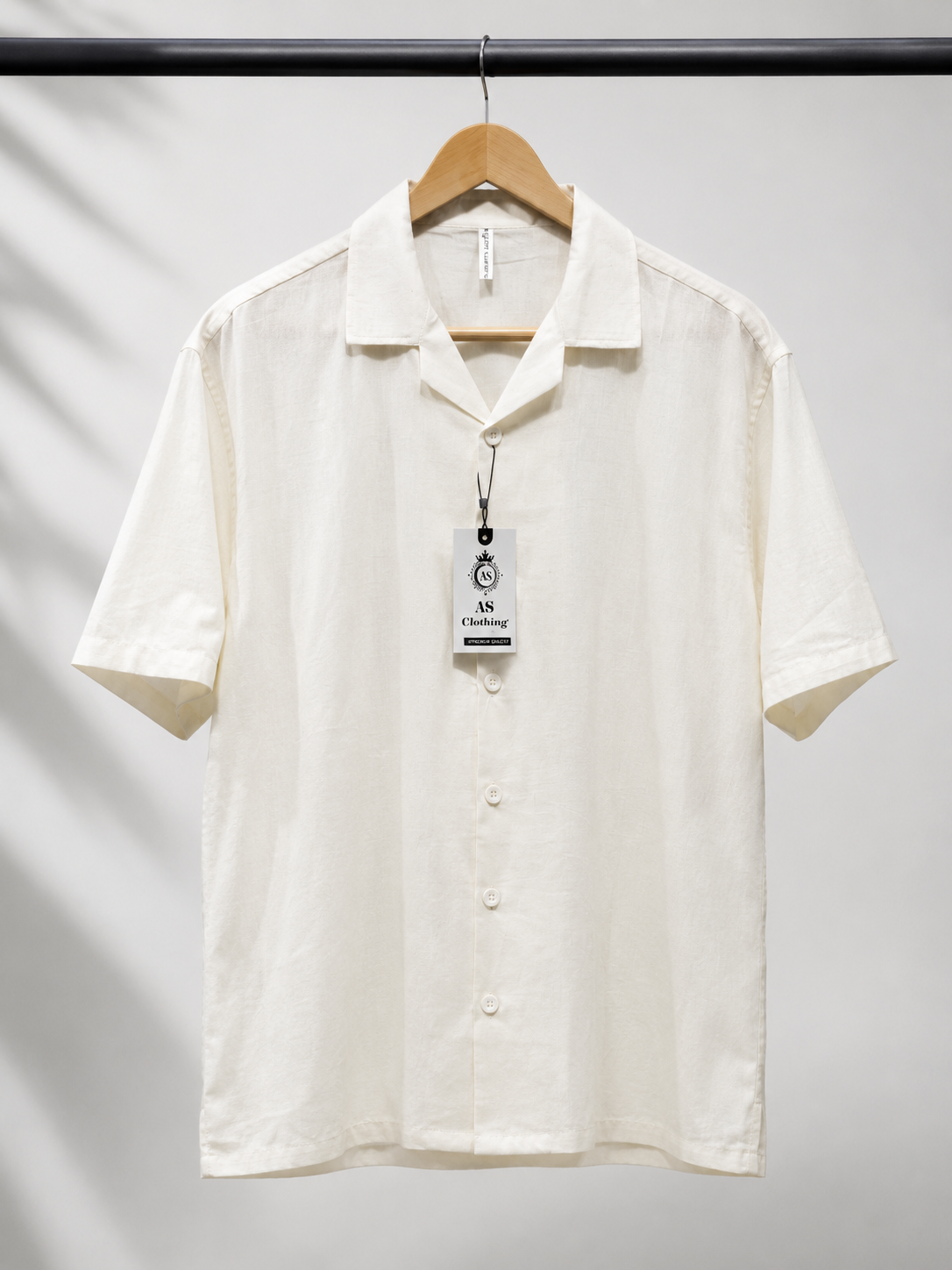 Irish Linen Short-Sleeve Cuban Shirt