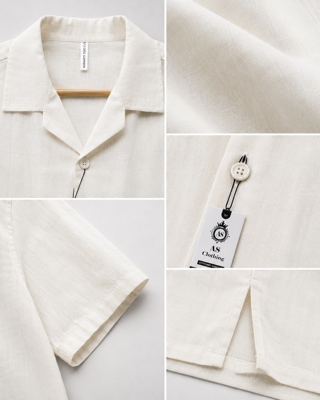 Irish Linen Short-Sleeve Cuban Shirt