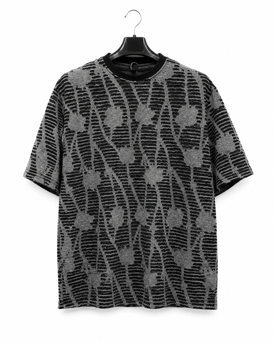 Men's Textured Distressed Drop Tee