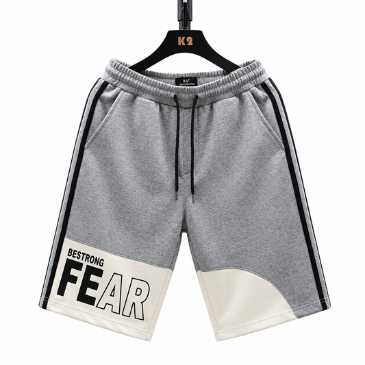 Contrast Panel Mesh Shorts