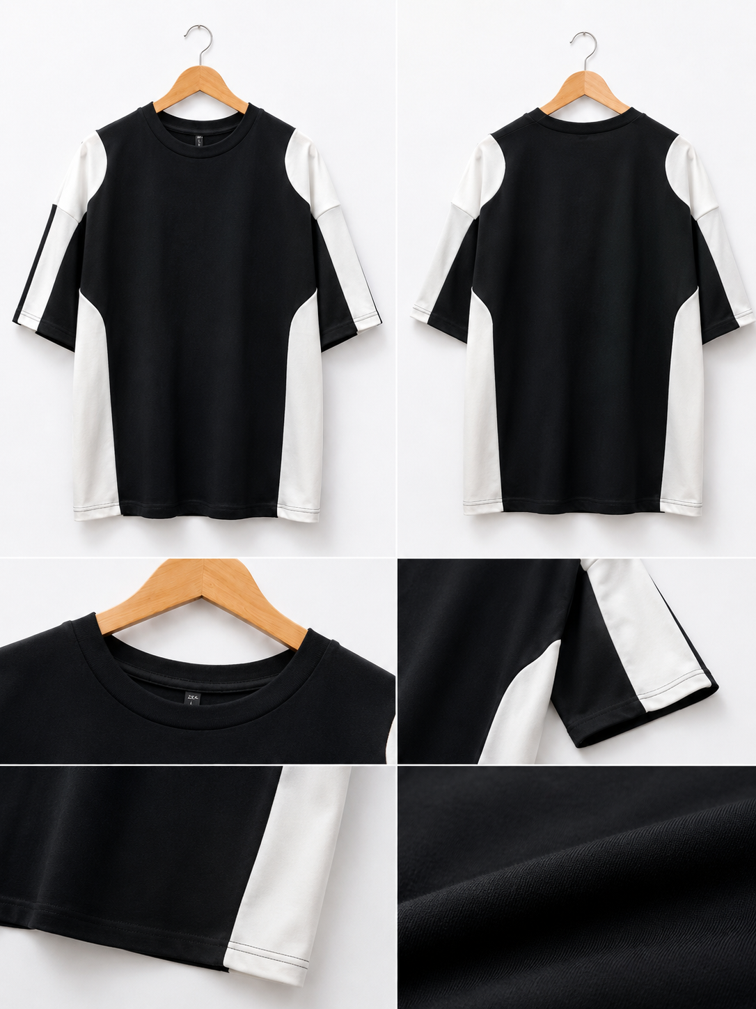 Contrast Core Oversized Tee