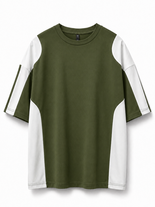 Urban Contrast Drop Tee