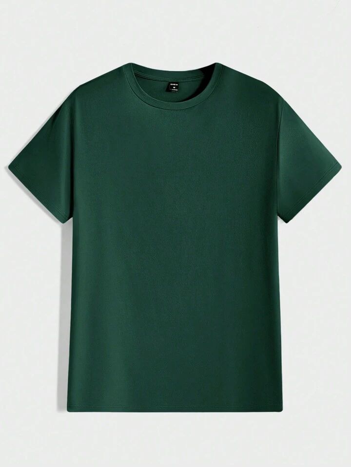 Plain Basic T-Shirt - Solid Green