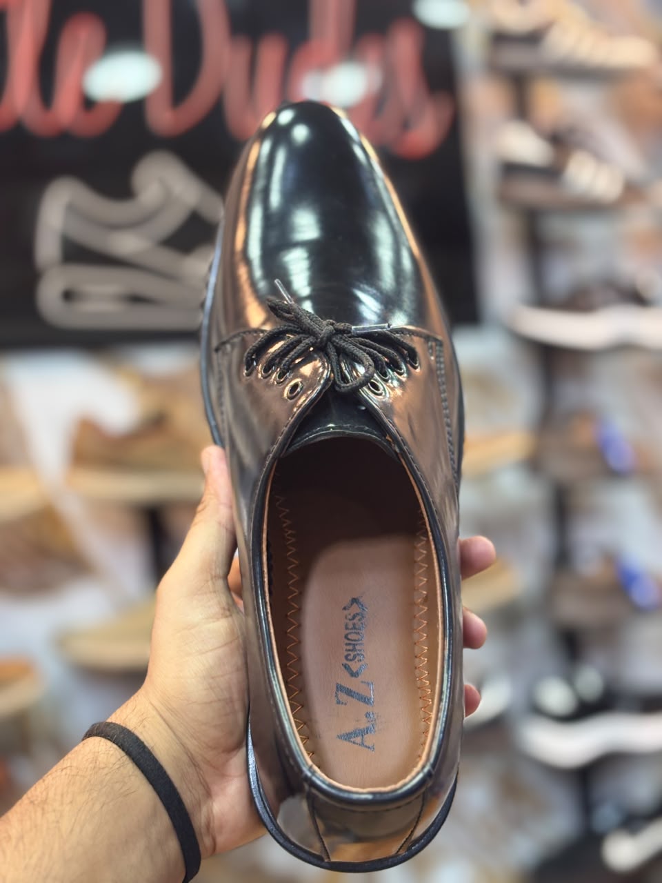 Men’s Premium Classic Black Derby Dress Shoes