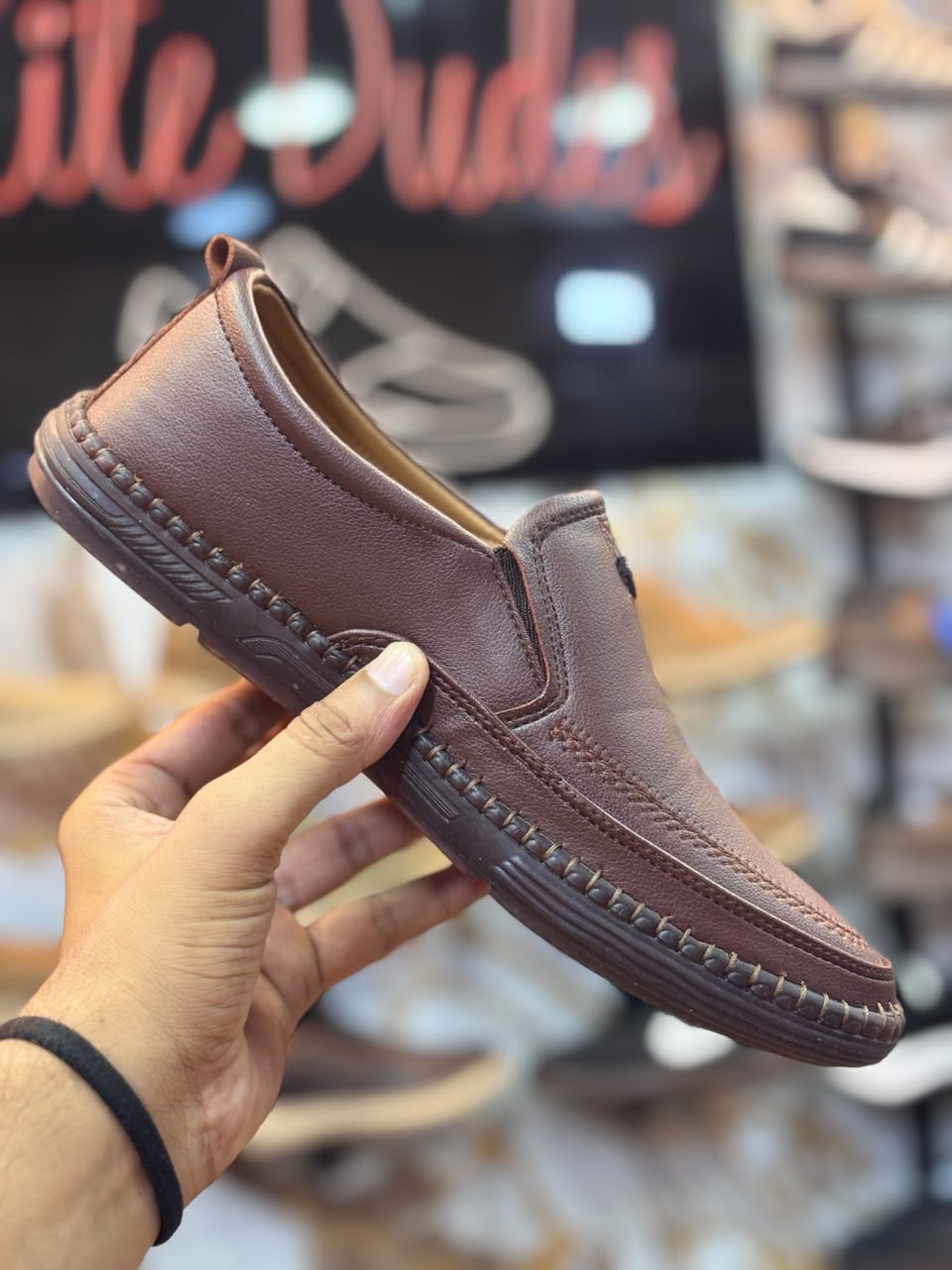 Men’s Casual Leather Shoes (Clarks Style)