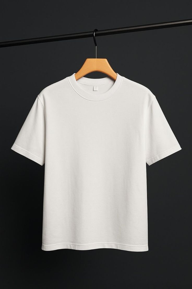 Plain Basic T-Shirt - White